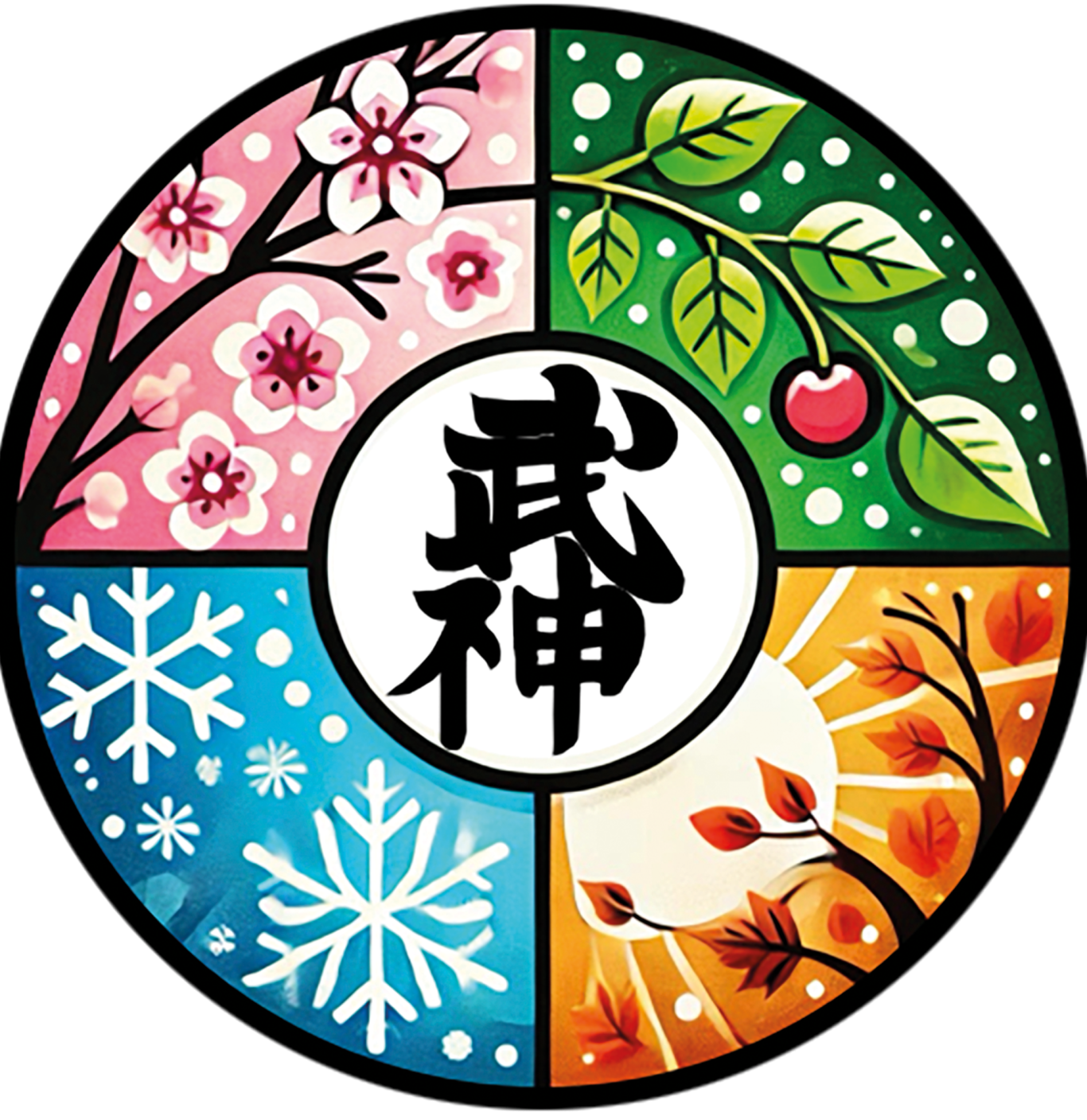 Logo Sunne Bujinkan självförsvar i Sunne Värmland. Ninjutsu för nybörjare. Logo